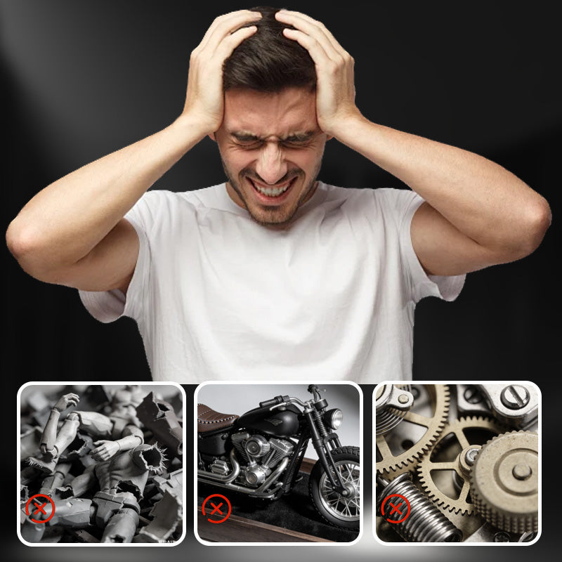 🔥Ειδικές Προσφορές - Μοντέλο Μοτοσικλέτας Κλίμακας 1:12-GR