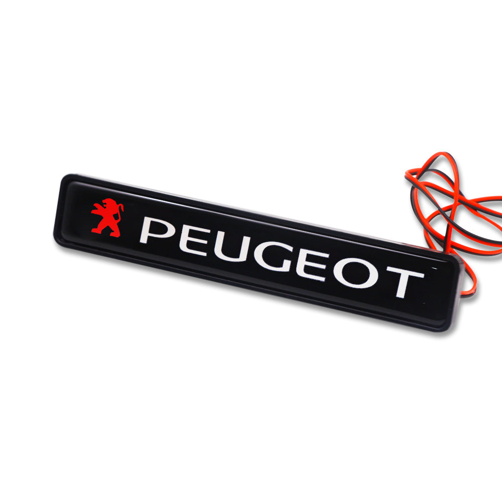 Ζεστές εκπτώσεις ✨50% έκπτωση ✨Κομψή, ατμοσφαιρική λάμπα LED με λογότυπο για την κεντρική μάσκα του αυτοκινήτου σας-GR