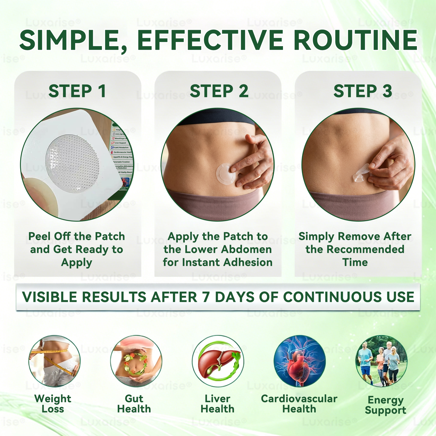 Oficiali parduotuvė | „Luxarise® Moringa & Berberine 10 in 1“ pažangus nanomikroadatinis pleistras 📦 (kartą per dieną, matomi pokyčiai po 7 dienų) Sąnarių problemos Nutukimas, diabetas, miego apnėja ir-LT