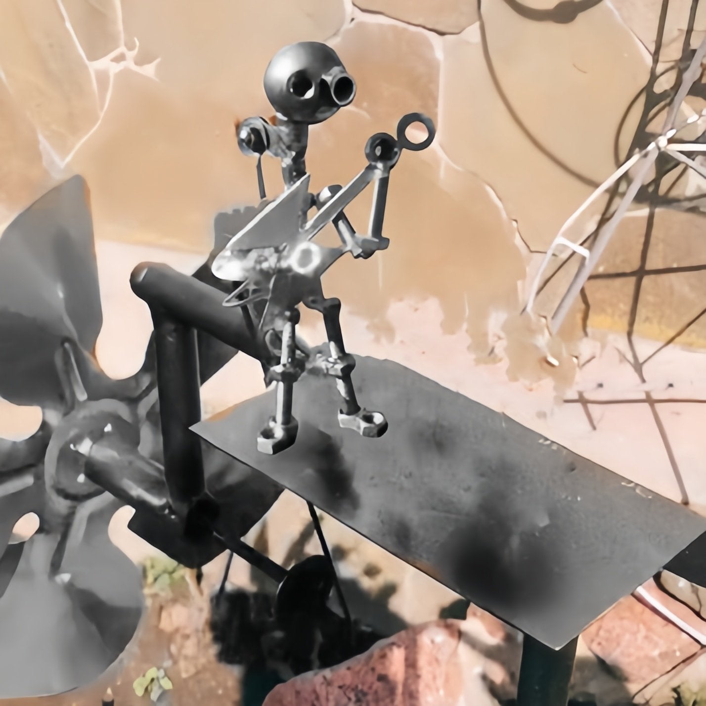 🔥Paskutinė 49 % nuolaidos diena🥁Ribotas kiekis rankų darbo vėjo malūnų su stulpu🎸-LT