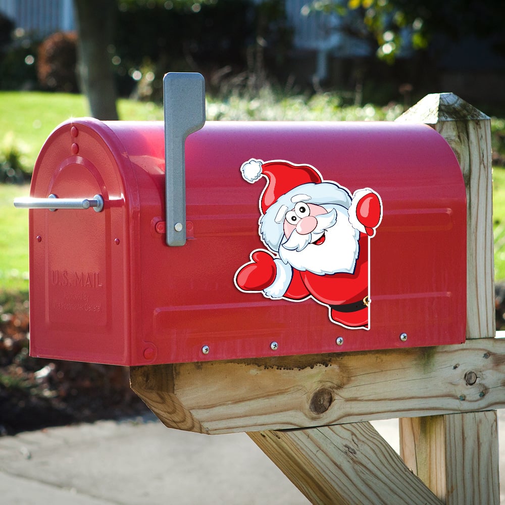 🎁🎅 Μαγνητικό αυτοκόλλητο με χριστουγεννιάτικο θέμα🎄-GR