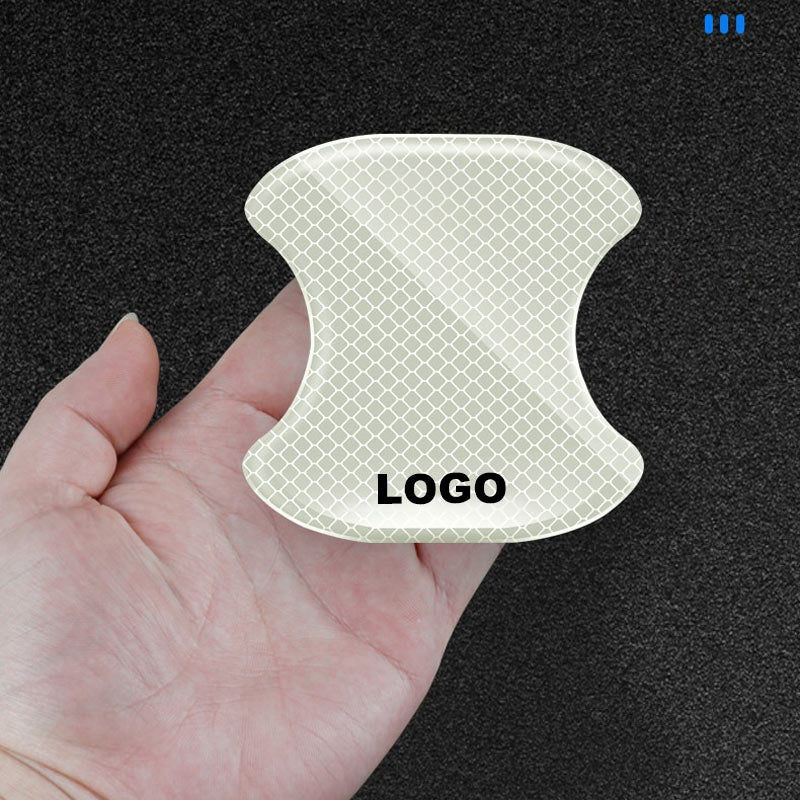 Lipdukas automobilio durelių rankenai (durelių panelė + apsauginė juostelė / 8 vnt. rinkinys)-LT