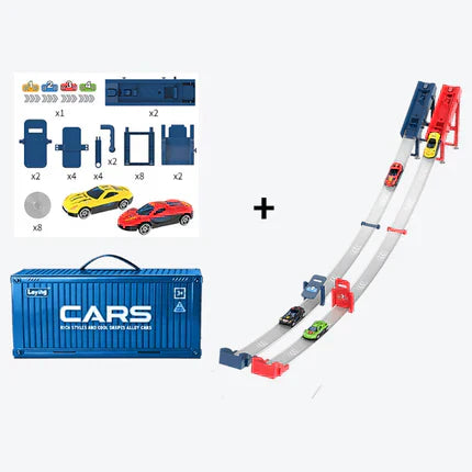 🎅 48% ΕΚΠΤΩΣΗ στις Χριστουγεννιάτικες Προσφορές 🎁 48 μίνι αυτοκίνητα με ενσωματωμένο γκαράζ-GR