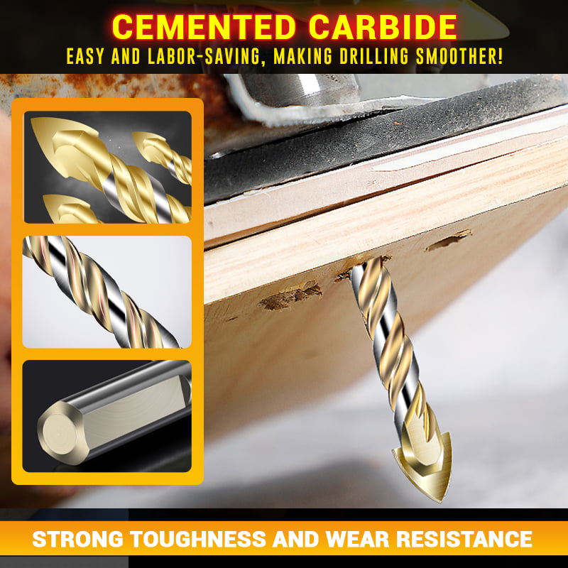 Τριγωνικό τρυπάνι από χάλυβα βολφραμίου υψηλής σκληρότητας-GR