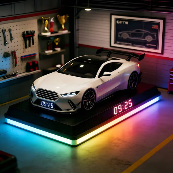 🎁 Ξυπνητήρι υπεραυτοκινήτου🏎️Ρεαλιστικά εφέ κινητήρα και φωτισμού-GR