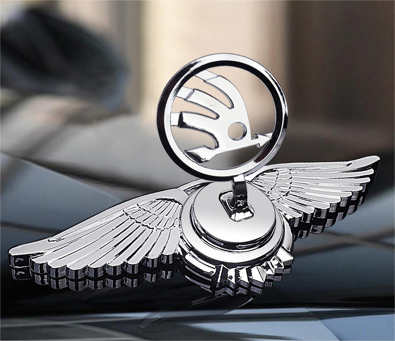 Logotip pokrova motorja za dekoracijo avtomobila - GR 