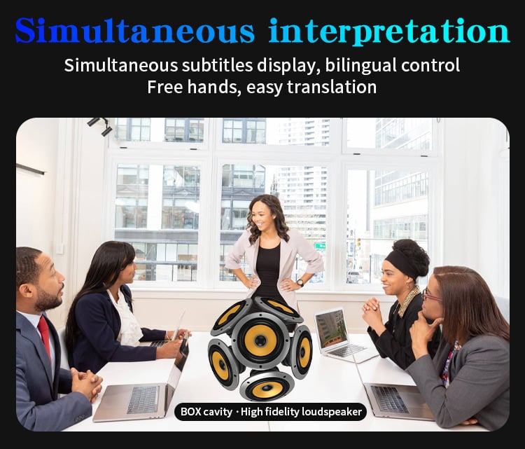 AI Language Translator | 160 Languages, Real-time Voice and Photo Translation | Offline Mode and Touchscreen-SL