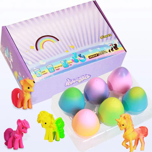 🦄Συσκευασία 6 αυγών εκκόλαψης μονόκερου για καλλιέργεια-GR