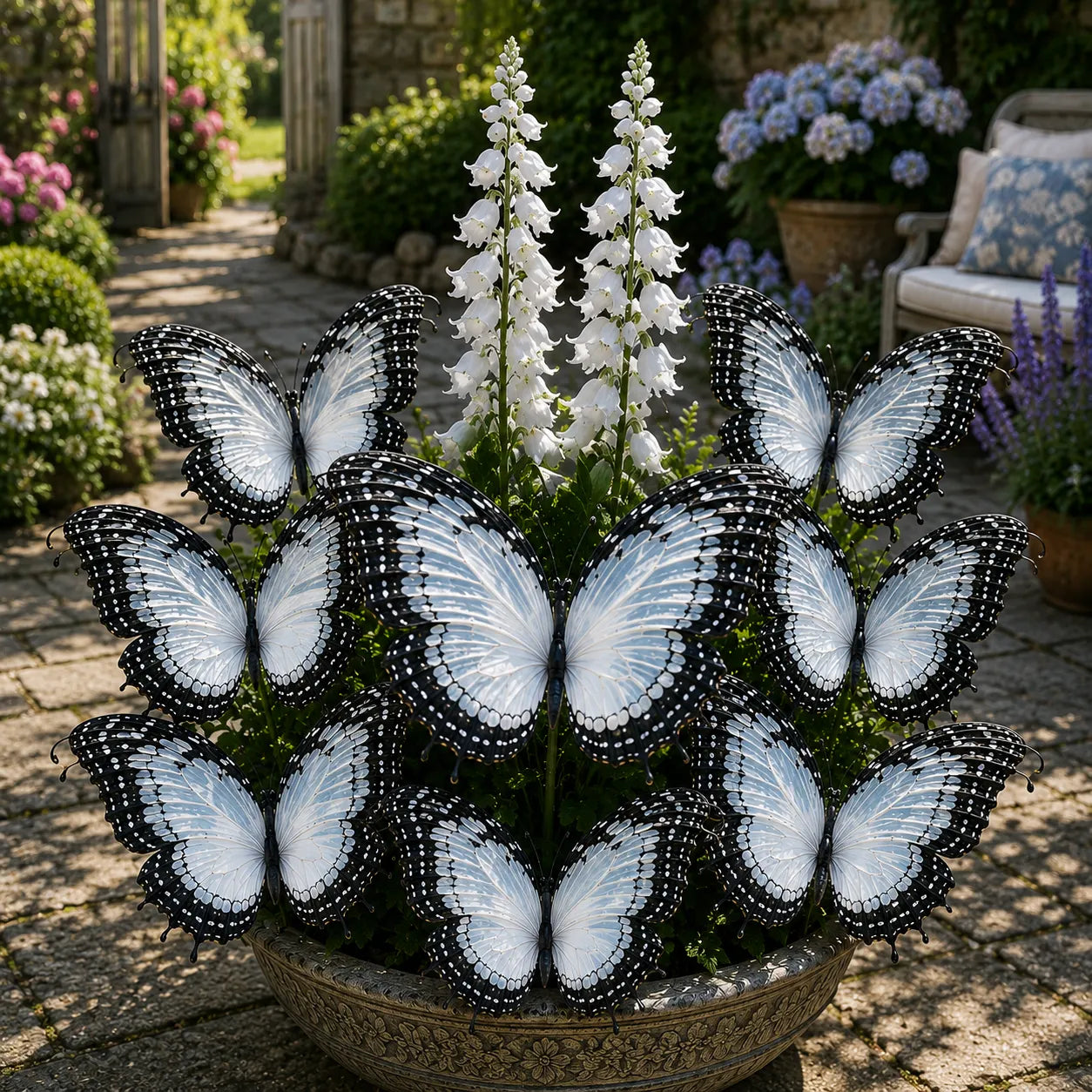 🦋 Βολβοί Hosta για κήπο με πεταλούδες - 🌸Hosta που μοιάζει με κήπο γεμάτο πεταλούδες-GR