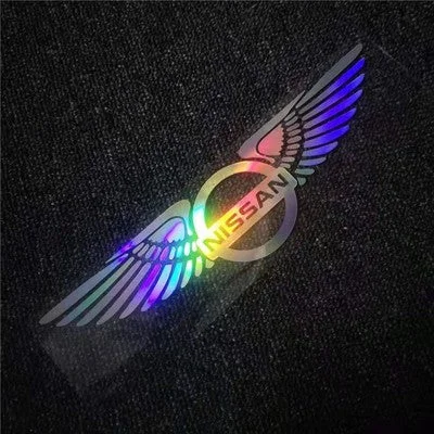 Αυτοκόλλητο αυτοκινήτου με λέιζερ 3D Angel Wings ✧4 τεμάχια✧-GR
