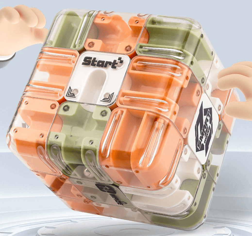 Velik labirint 3D Puzzle Labirint Kocka 🧩✨ – Razburljiva možganska igra za otroke in odrasle 🧠-SL