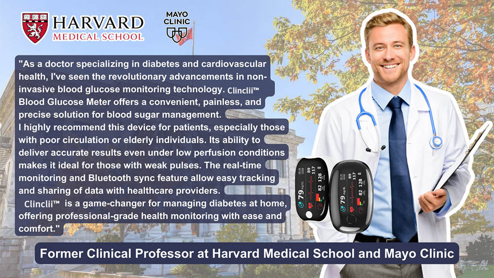 🔬 Laser Glucose Monitor – Brez bolečin, hitro in natančno merjenje krvnega sladkorja!-SI