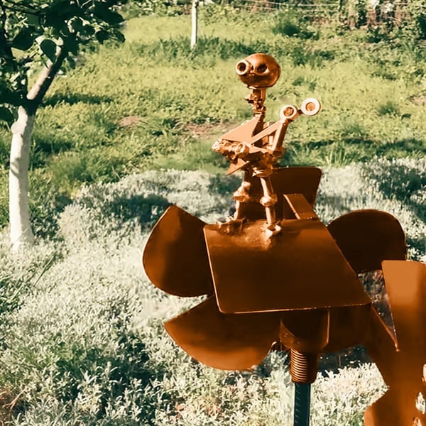 🔥Paskutinė 49 % nuolaidos diena🥁Ribotas kiekis rankų darbo vėjo malūnų su stulpu🎸-LT