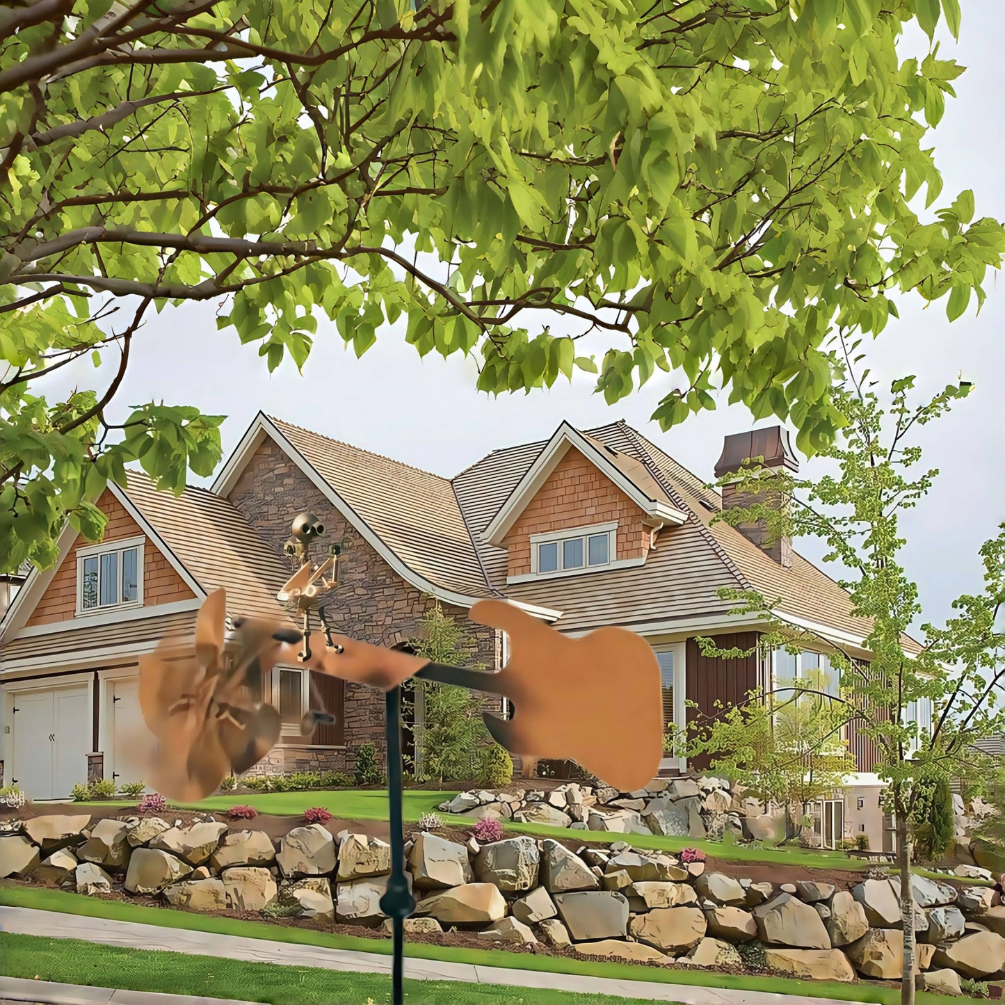 🔥Paskutinė 49 % nuolaidos diena🥁Ribotas kiekis rankų darbo vėjo malūnų su stulpu🎸-LT