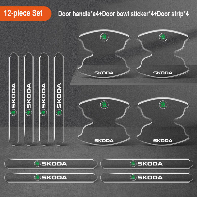 Πηχτή κόλλα για πόρτες αυτοκινήτου με λογότυπο ✨8 τεμ.✨-GR