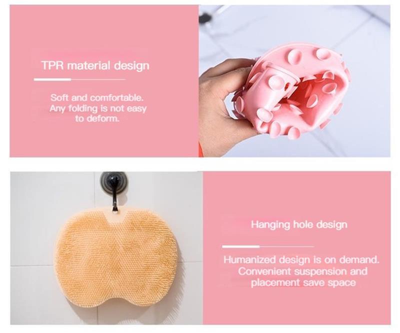 🚿🧼Μαξιλάρι ντους για μασάζ ποδιών και πλάτης-GR