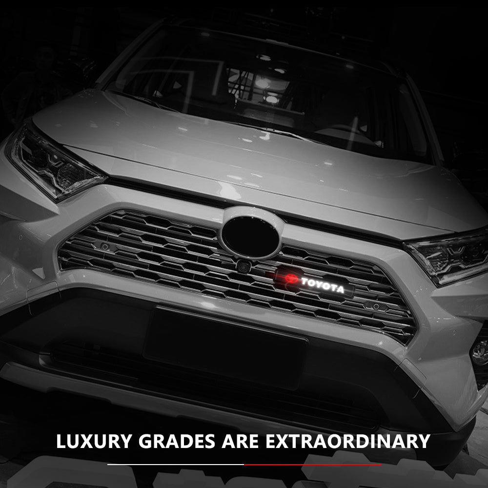 Ζεστές εκπτώσεις ✨50% έκπτωση ✨Κομψή, ατμοσφαιρική λάμπα LED με λογότυπο για την κεντρική μάσκα του αυτοκινήτου σας-GR