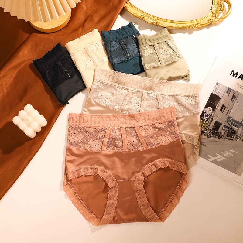 【🌷Pirkite 1 ir gaukite 2 nemokamai】 Seksualios besiūlės šilko klubus pakeliančios kelnaitės su pilvo valdymu-LT