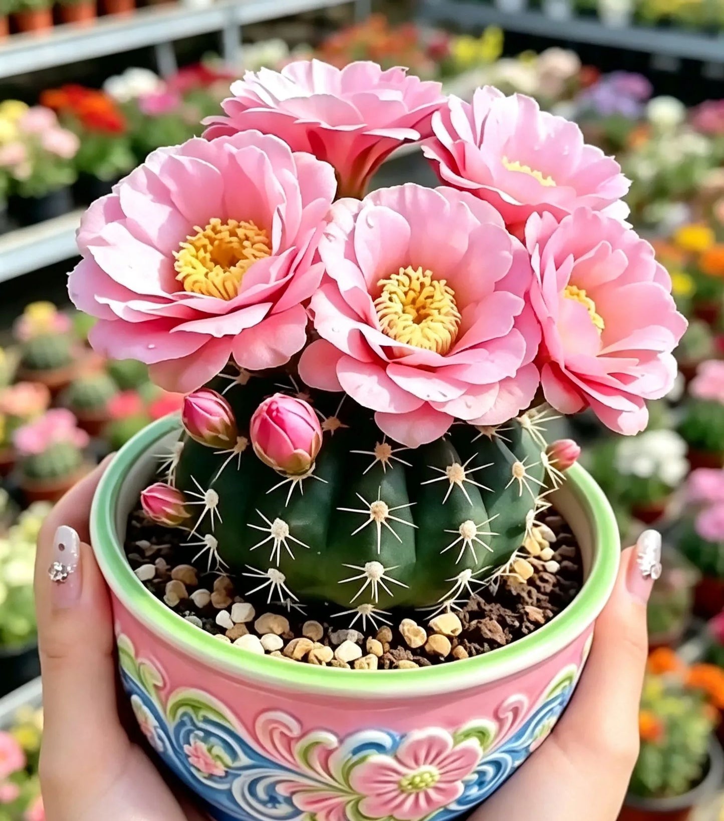 🌵 Spoznajte svojega novega najboljšega prijatelja – kaktus Gymnocalycium baldianum! 💕-SI
