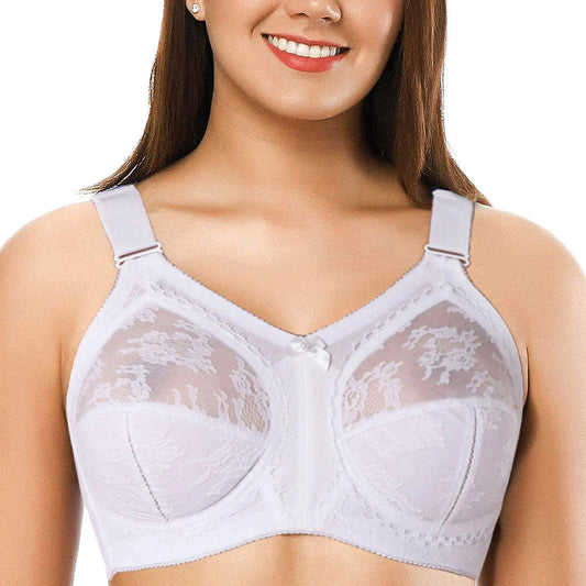 💖Triumph® 4 vnt. pakuotė ✨Permatoma liemenėlė be putų didelėms krūtims-LT