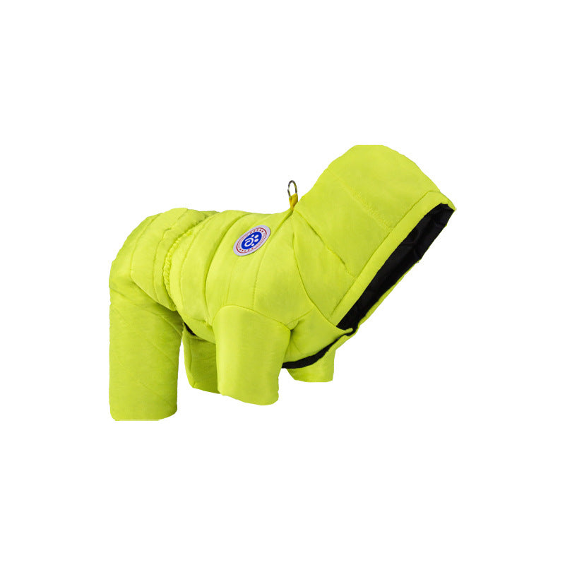 Ropa de invierno cálida y resistente al viento para perros 🐕-ES