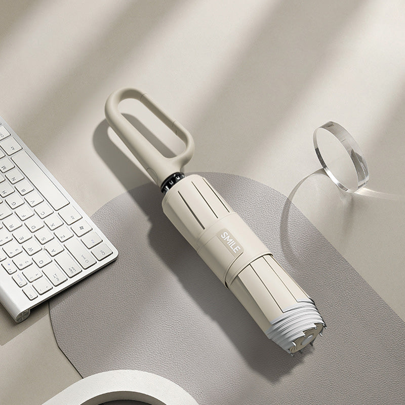 ☂️✨ Ανακλαστική ομπρέλα ασφαλείας με ρίγες! Αντίστροφη διαστολή και συστολή χωρίς πιτσίλισμα νερού, καλή ορατότητα σε σκοτεινά περιβάλλοντα-GR