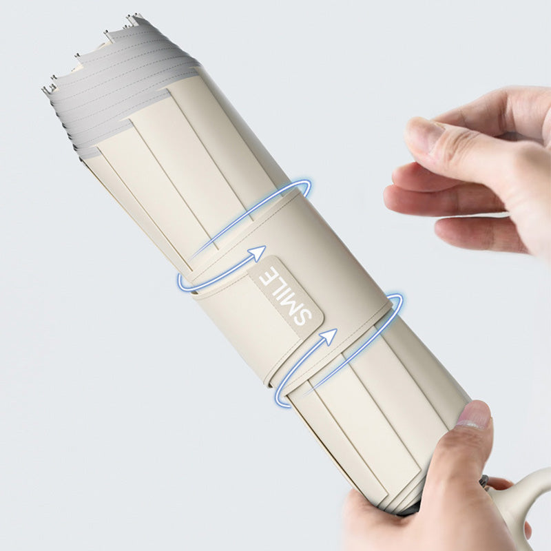 ☂️✨ Ανακλαστική ομπρέλα ασφαλείας με ρίγες! Αντίστροφη διαστολή και συστολή χωρίς πιτσίλισμα νερού, καλή ορατότητα σε σκοτεινά περιβάλλοντα-GR