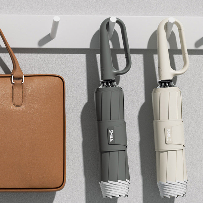 ☂️✨ Ανακλαστική ομπρέλα ασφαλείας με ρίγες! Αντίστροφη διαστολή και συστολή χωρίς πιτσίλισμα νερού, καλή ορατότητα σε σκοτεινά περιβάλλοντα-GR