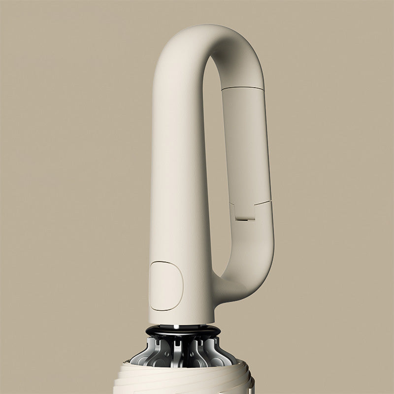 ☂️✨ Ανακλαστική ομπρέλα ασφαλείας με ρίγες! Αντίστροφη διαστολή και συστολή χωρίς πιτσίλισμα νερού, καλή ορατότητα σε σκοτεινά περιβάλλοντα-GR