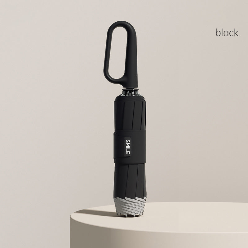 ☂️✨ Ανακλαστική ομπρέλα ασφαλείας με ρίγες! Αντίστροφη διαστολή και συστολή χωρίς πιτσίλισμα νερού, καλή ορατότητα σε σκοτεινά περιβάλλοντα-GR