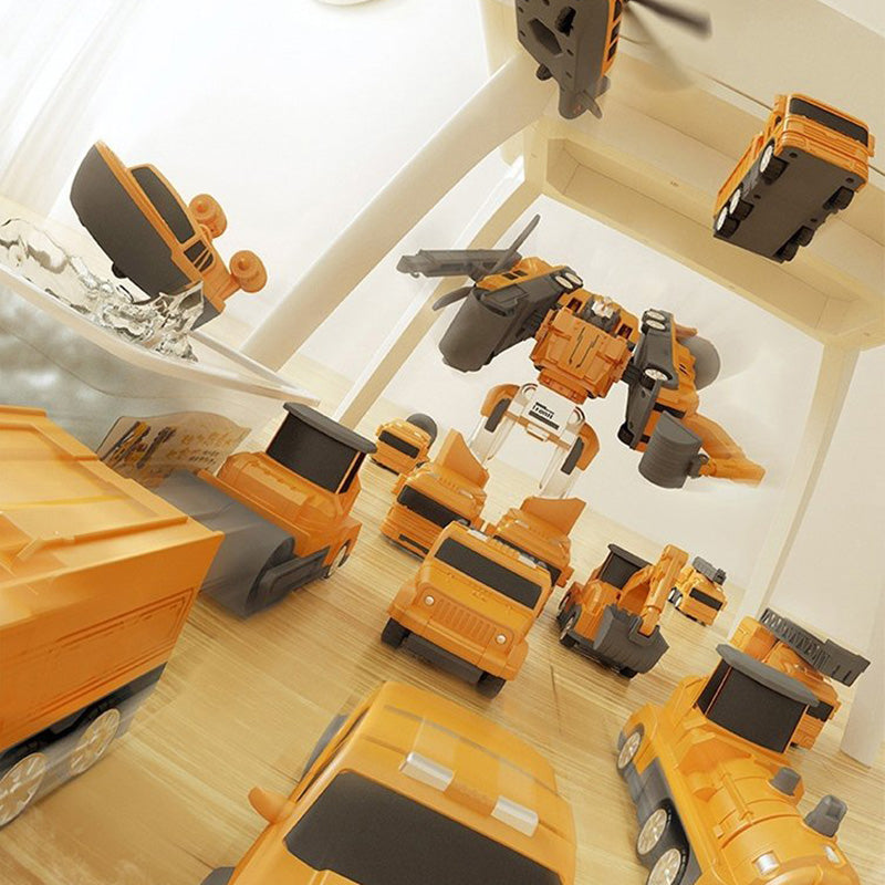 2025 Νέα Μαγνητικά Μετασχηματιστικά Μηχανικά Οχήματα Λογικής Παιχνίδια-GR