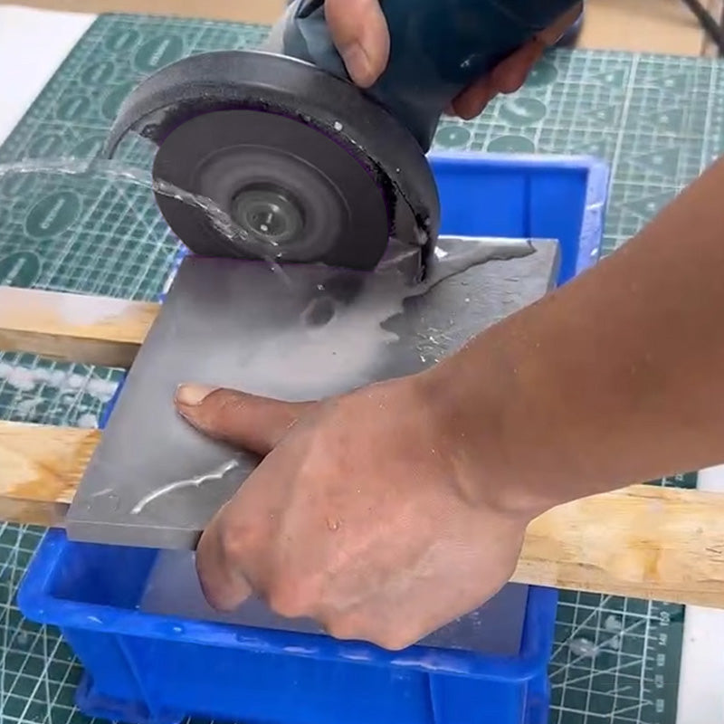 Cuchillo de 4 pulgadas de ancho para cortar piedra.-ES