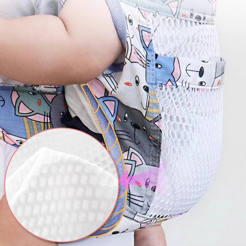 👶Πολυλειτουργικό, μάρσιπο μωρού που τοποθετείται στο στήθος με δύο ιμάντες ώμου-GR