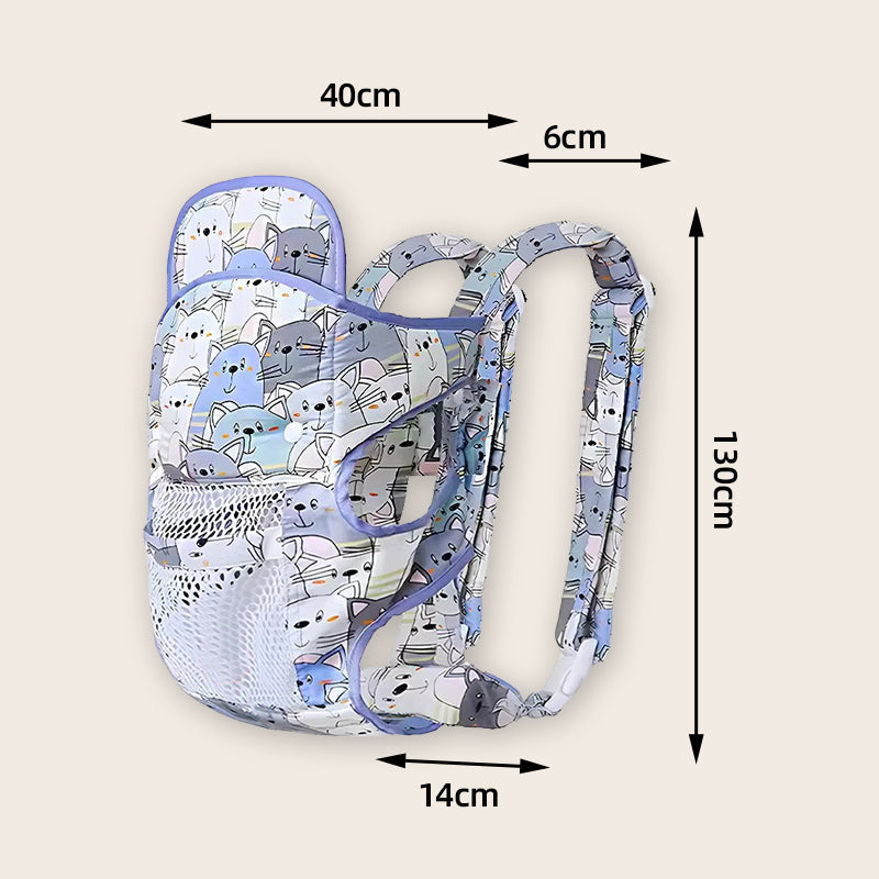 👶Πολυλειτουργικό, μάρσιπο μωρού που τοποθετείται στο στήθος με δύο ιμάντες ώμου-GR