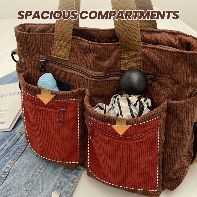 Μονόχρωμη τσάντα ώμου-GR