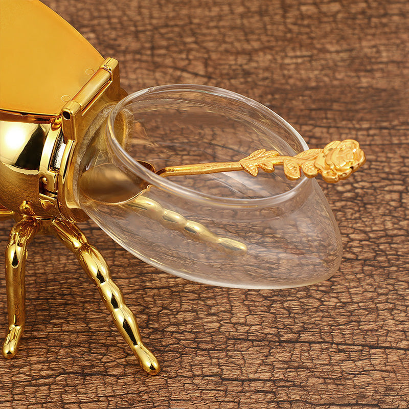 🍯Kreativni retro kozarec za med v obliki čebele-SI