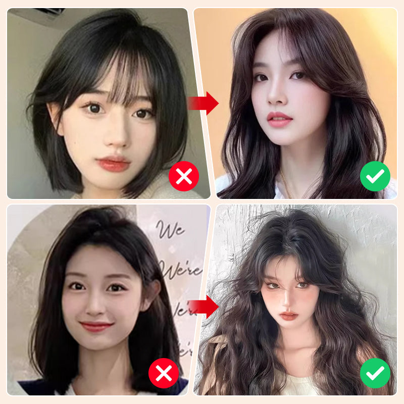 💖 50% ΕΚΠΤΩΣΗ ΤΩΡΑ! 💁 Γυναικεία Μακριά Κυματιστή Περούκα με Ντεγκραντέ - Φυσική Εμφάνιση, Ρυθμιζόμενο Σκούφο, Ανθεκτικές στη Θερμότητα Ίνες για Καθημερινό Στυλ 🌟📦-GR