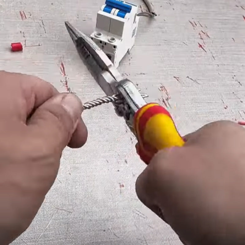 🧰8 σε 1 πολυλειτουργικός εξολκέας σύρματος με ηλεκτρική μέτρηση-ΕΛ