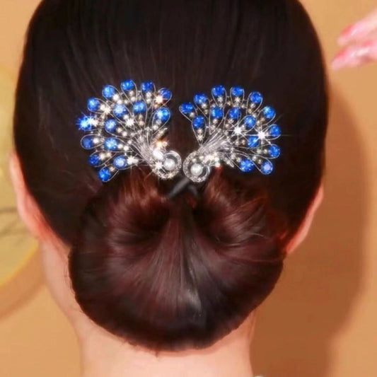 【💞Compra 1, llévate 1 gratis】🦚Accesorios para el cabello de pavo real retro de moda-ES