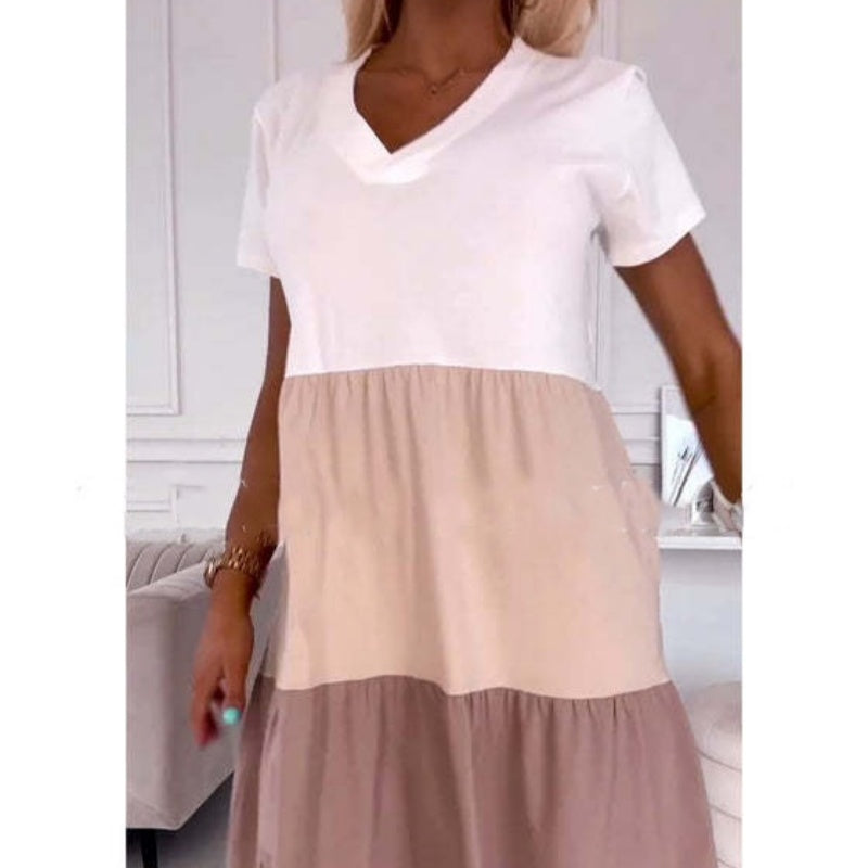 💖 Elegantna dolga ženska obleka z izrezom v obliki srca-SI