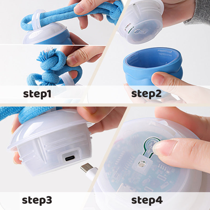 🐶Διαδραστική ηλεκτρονική μπάλα ηρεμίας για κατοικίδια-GR