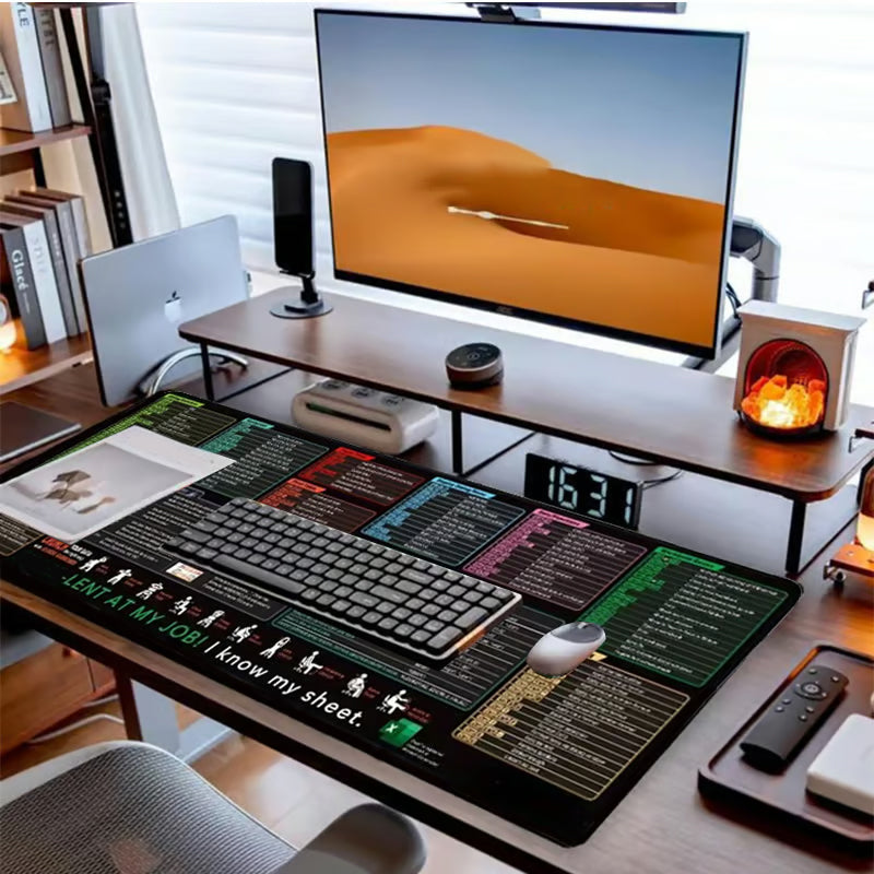 🔥 Αντιολισθητικό, ανθεκτικό στους λεκέδες χαλάκι γραφείου για γραφεία 🧠💻-GR