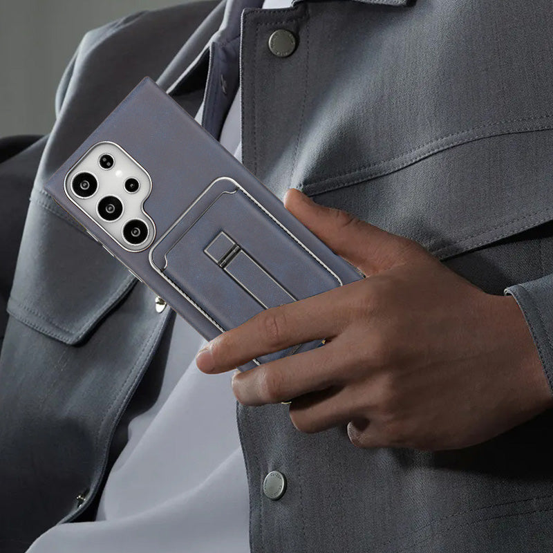 💼 Συνδυασμένη θήκη για Samsung: Βάση + Πορτοφόλι + Μαγνήτης | Για ταξίδια, εργασία και καθημερινή χρήση-GR