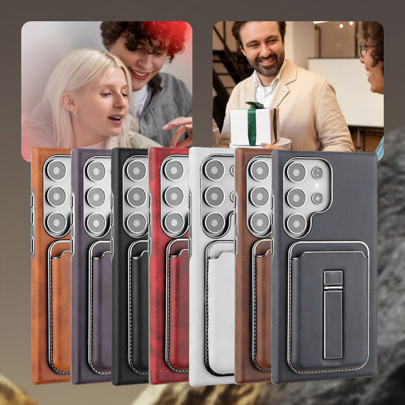 💼 Συνδυασμένη θήκη για Samsung: Βάση + Πορτοφόλι + Μαγνήτης | Για ταξίδια, εργασία και καθημερινή χρήση-GR