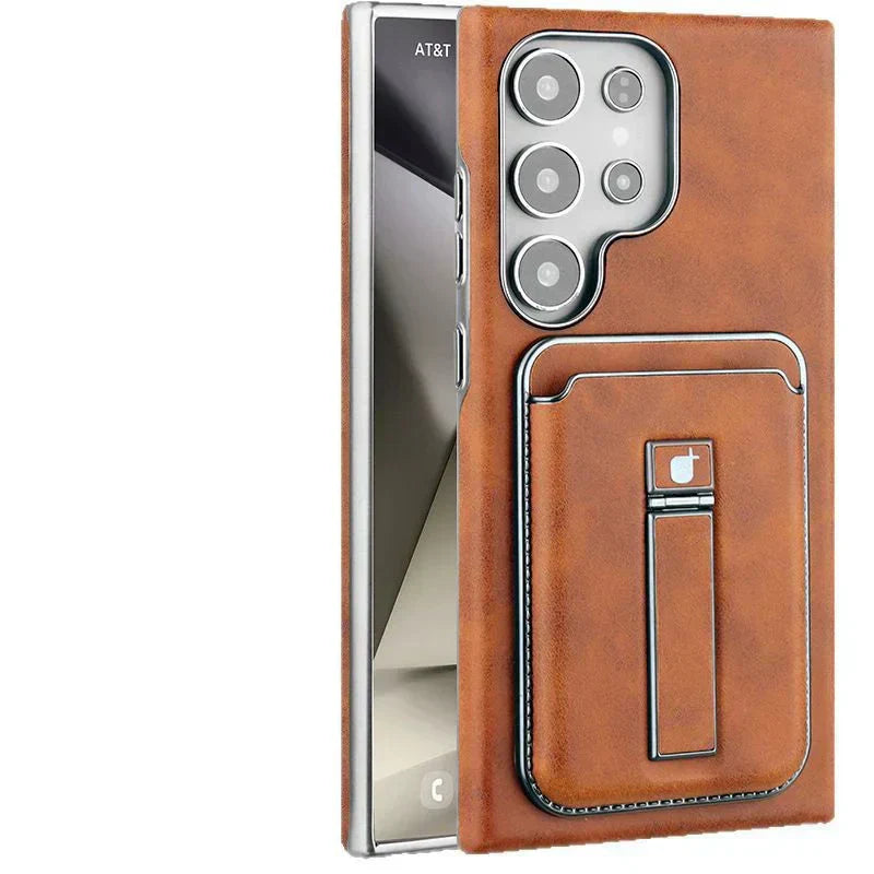 💼 Συνδυασμένη θήκη για Samsung: Βάση + Πορτοφόλι + Μαγνήτης | Για ταξίδια, εργασία και καθημερινή χρήση-GR