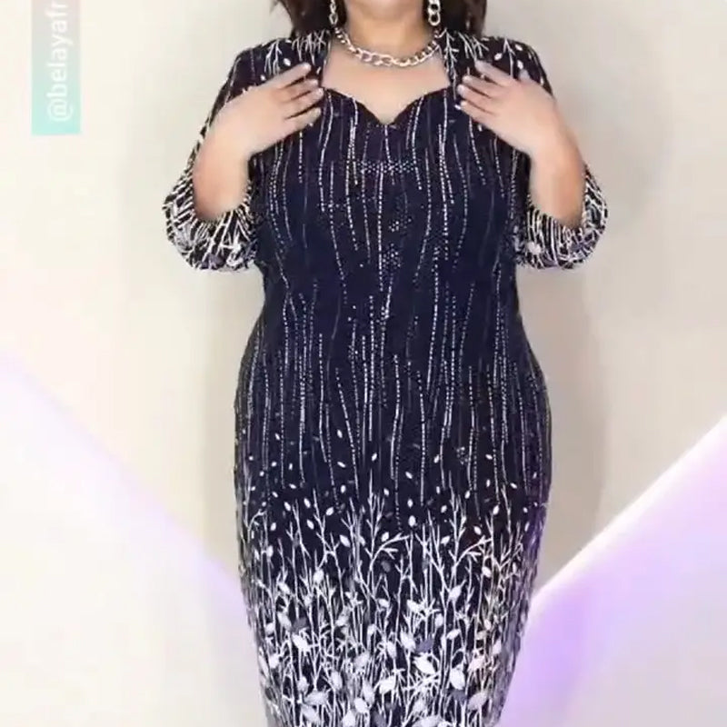 【S-4XL】🌿 Κομψό γυναικείο μακρυμάνικο φόρεμα-GR