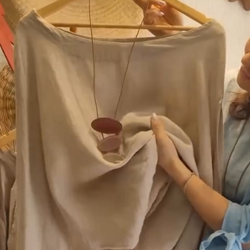 ⏳ Ribotą laiką taikoma 45 % nuolaida! 💥Moteriška laisvo kirpimo palaidinė ir plačios kelnės su gėlių raštu-LT