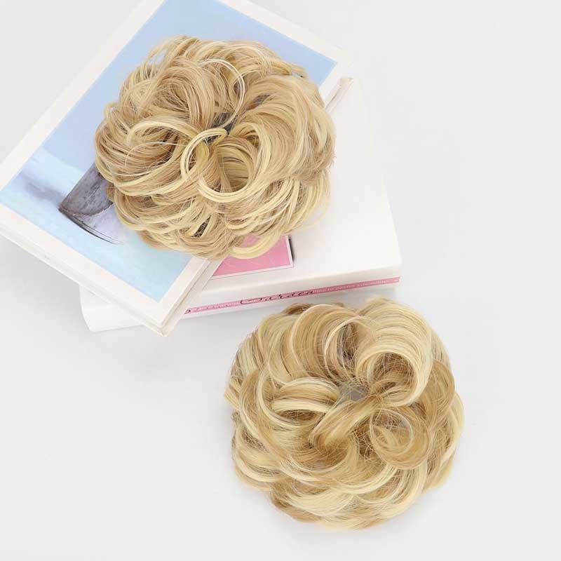 💁‍♀️ Ένας γενναιόδωρος κότσος από συνθετικά μαλλιά με ρυθμιζόμενο κούμπωμα-GR