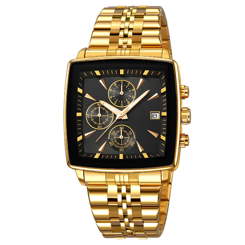 ⌚Πολυλειτουργικό αδιάβροχο ρολόι χαλαζία για άνδρες-GR