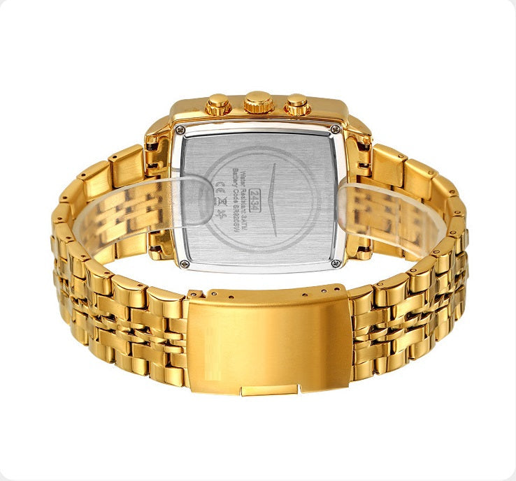 ⌚Πολυλειτουργικό αδιάβροχο ρολόι χαλαζία για άνδρες-GR